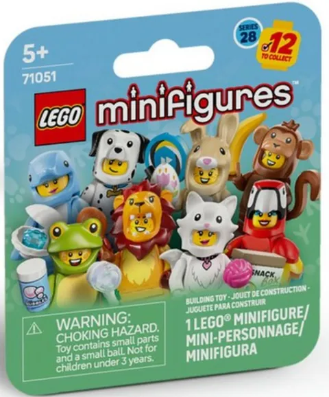  LEGO Minifigures Series 28 71051 Animal Costume Random Blind Bag New