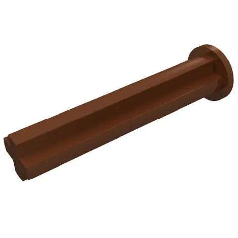 10x LEGO® Part 24316 - Technic, Axle  3L with Stop