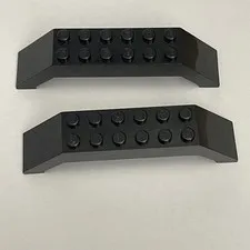 Lego 30180 Black Replacement Parts Pieces Lot of 2