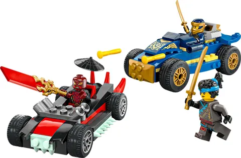 NEW SEALED LEGO 71840 Rogue vs. Drix Race Car Duel - Ninjago 2025