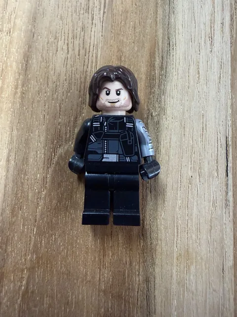 Lego Minifigure SH0256 Captain America Civil War The Winter Soldier Minifigure