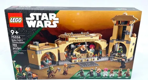 LEGO 75326 Star Wars Boba Fett's Throne Room 732  Pcs New in Box