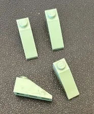 Lego 1x3 33 Slope Brick Lot 5 Sand Green Pieces Replacement Part #4286