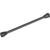 LEGO Part 73590c02a - Black Flexible Hose 8.5L with Tabbed Ends (Ends same color