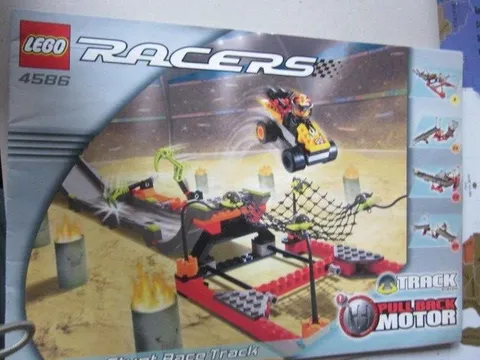 Lego Racers 4586 Building Instructions Instruction Stunt Race Track