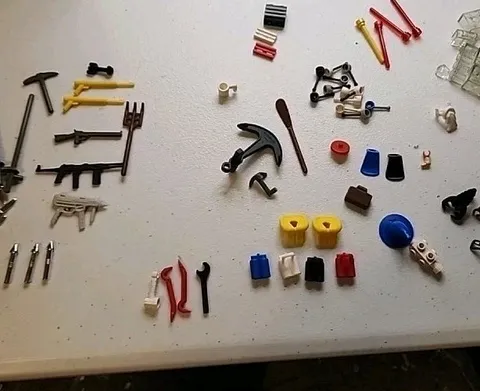 Lego Assortment Of Small Pieces And Parts And Accessories