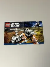 Lego Star Wars 7913 Clone Trooper Battle Pack Instruction Manual Only