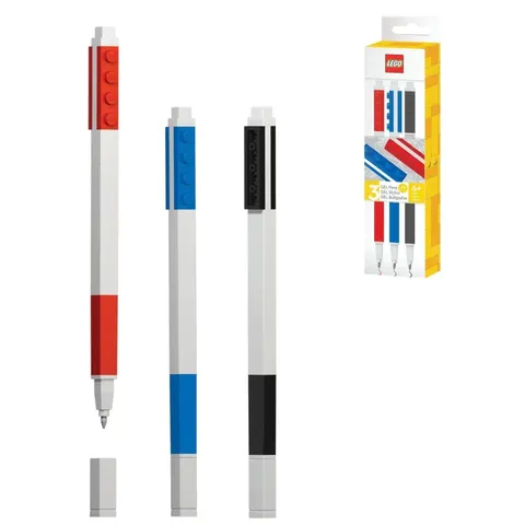 LEGO® Stationery Gel Pen - 3 Pack (51513)