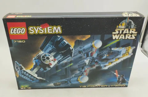 LEGO 7150 TIE Fighter & Y-wing NEW MIB SEALED BAGS Star Wars Retro Vintage 1999