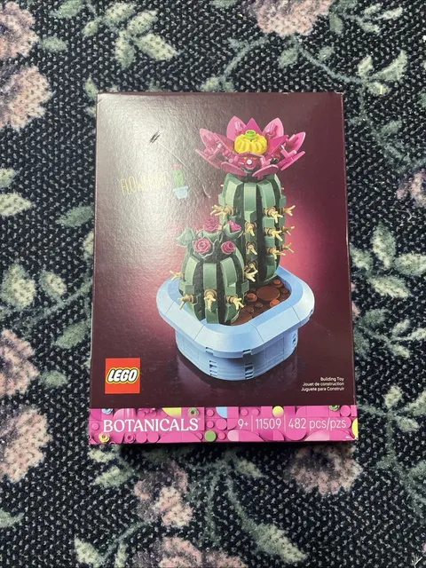 LEGO Botanicals Flowering Cactus Set 11509 482 Pieces Age 9+ Complete Set