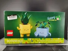 Lego Happy Plants Botanical Collection Set 10349 217 Pieces Gift