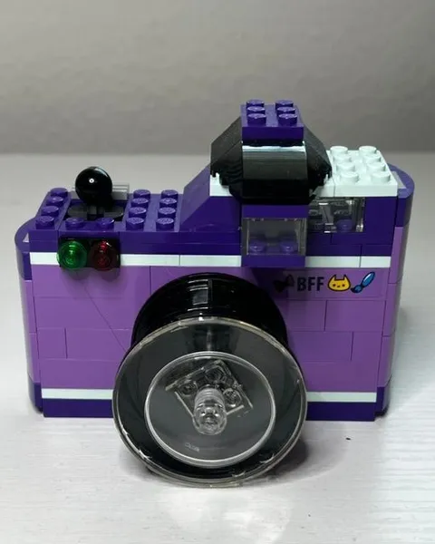 Lego purple camera from lego set 41346