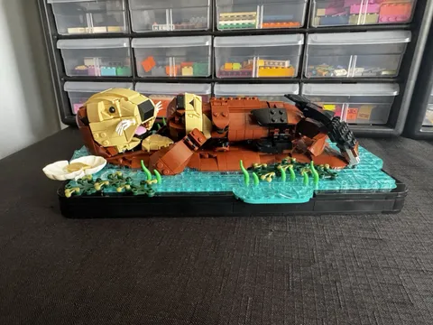 LEGO 21366 Ideas Floating Sea Otter