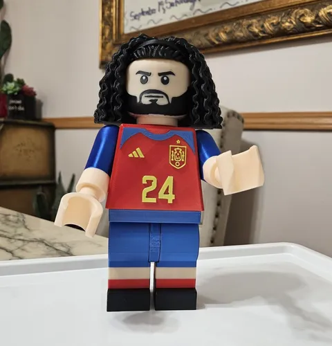 Spain Cucurella Soccer Player figure #24