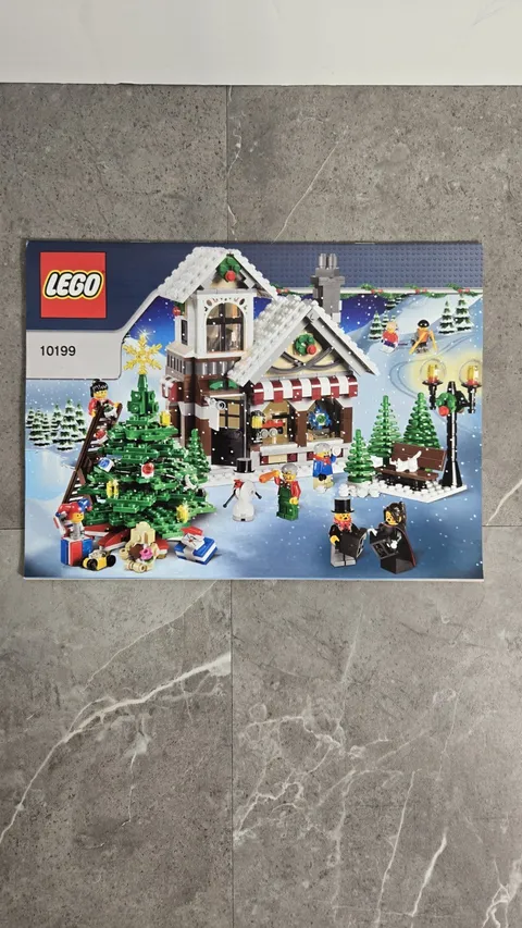 Lego Creator 10199 Instruction Manual *ONLY* Winter Village Toy Shop 