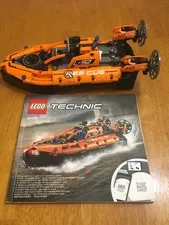 LEGO TECHNIC 42120 RESCUE HOVERCRAFT 100% Complete w/all correct decals & pieces