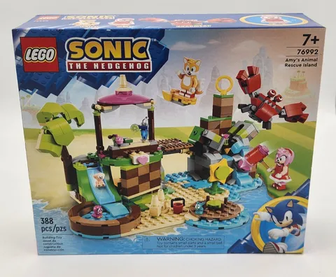 New! LEGO Sonic the Hedgehog Amy's Animal Rescue Island Set 76992 Tails