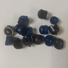 LEGO Minifigure, Headgear Helmet Motorcycle Police Hat Set Of 15