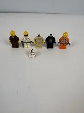 LEGO STAR WARS USED LOT Rebel Pilot, Darth Vader, Rebel Technician, Anakin READ