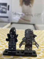 ALIEN XENOMORPH vs. PREDATOR LEGO MINIFIG FIGURE lot sci-fi horror
