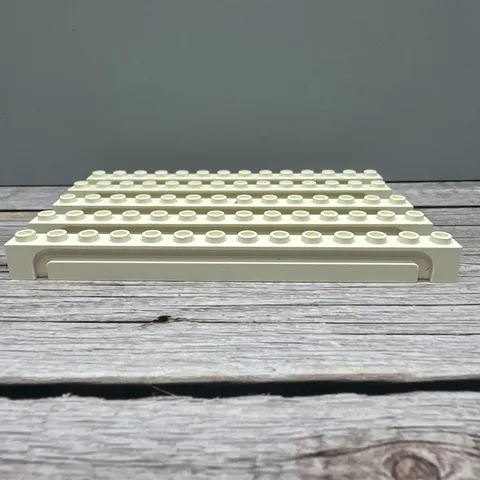 LEGO White Brick, Modified 1 x 14 w/ Groove Garage Door Rails 4217 QTY 5