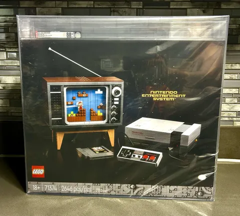 LEGO Super Mario: Nintendo Entertainment System (‎71374), AFA 80+, Archival
