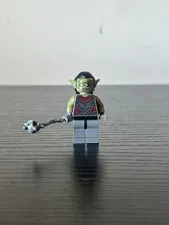 LEGO Moria Orc Olive Green Minifigure Lord of the Rings 9473 lor011 Authentic!