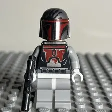 LEGO Star Wars Mandalorian Super Commando Minifigure sw0495 75022 High Brow 1S
