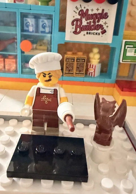 Lego CMF Series 29 Chocolatier Minifigure With All Accessories 