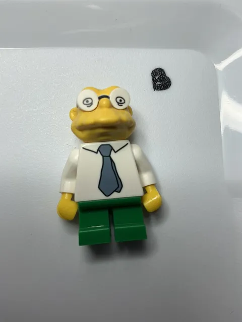 Lego New Hans Moleman The Simpsons Minifigure No Accessories