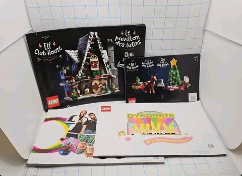 Lego  Instruction Manual Lot Of 4
