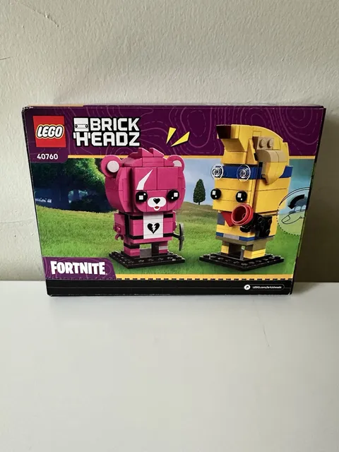 LEGO 40760 BRICKHEADZ Fortnite: Adventure Peeley & Cuddle Team Leader Sealed Box