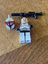 LEGO Star Wars sw0492 Clone Trooper Captain Minifigure – Excellent Condition |