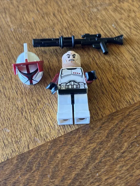 LEGO Star Wars sw0492 Clone Trooper Captain Minifigure – Excellent Condition |