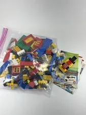 Vintage LEGO Random Pieces About 1lb 14.04oz Bulk Lot 1980s Mixed Bricks Blocks