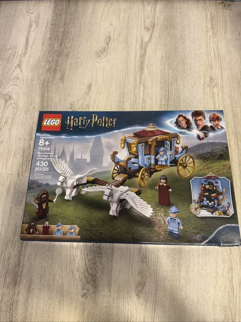 Retired Harry Potter LEGO Set: Beauxbatons’ Carriage: Arrival at Hogwarts