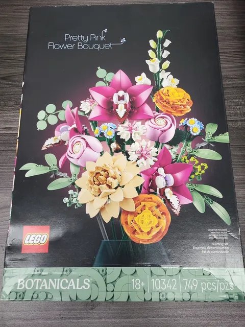 LEGO Botanicals: Pretty Pink Flower Bouquet (10342)