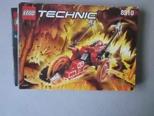 LEGO instructions instruction 8510 technology fire racer