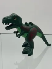 Lego Duplo Green Tyraninsaurus T Rex Dinosaur Jurassic World Figure 5597