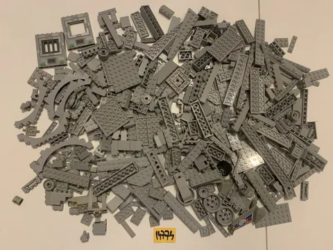 Lego Bulk Light Grey Parts Lot