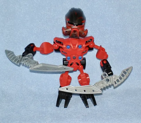 Lego Bionicle Warriors TURAGA DUME (figure only) from 2004 NIVAWK set 8621