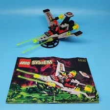 Lego 6836  V-Wing Fighter  1997 Space/UFO  100% Complete/Minifig/Manual Vintage