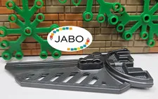 (S18 / 9 / 13) LEGO Hero Factory 11273 Shield Shield Half 'H' Dark Grey