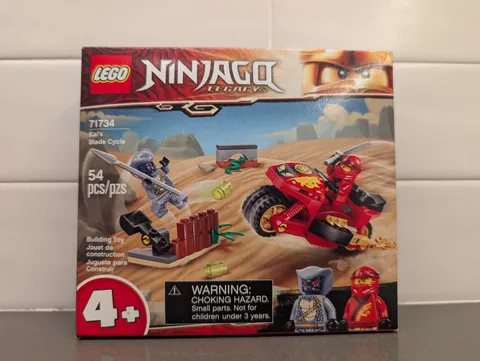 LEGO Ninjago: Legacy Kai's Blade Cycle (71734) NEW NISB Retired