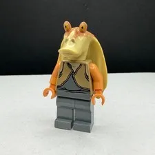 LEGO Star Wars Jar Jar Binks sw0301 Minifigure Dark Tan Torso Authentic