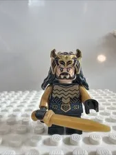 LEGO Hobbit Thorin Oakenshield lor106 Gold Armor Crown Minifigure