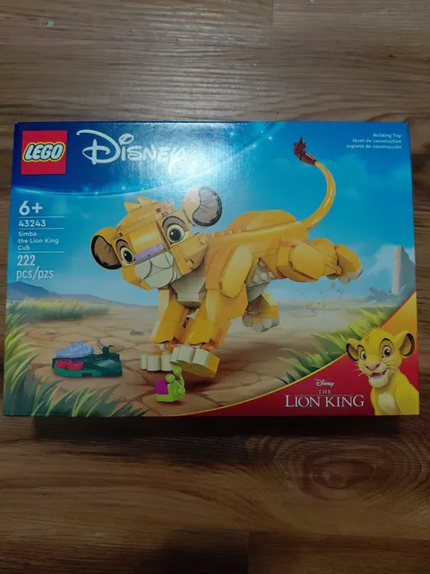 LEGO® Disney™ 43243 Simba, The King's Lion Cub, New