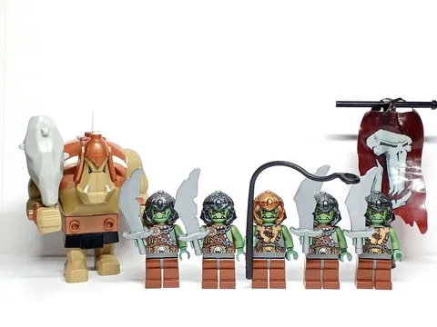 LEGO Minifigure Warrior Troll goblin Castle Lot Set Bulk Sale