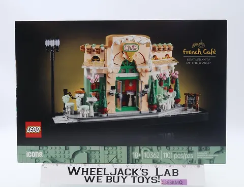 #10362 French Cafe Restaurants of the World Icons 2025 Lego Set NEW SEALED