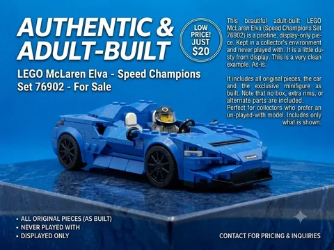 LEGO SPEED CHAMPIONS: McLaren Elva (30343)